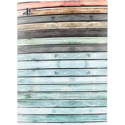 Wooden Stripes PS5 Digital Edition Bundle Skin