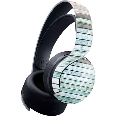 Wooden Stripes PULSE 3D Wireless Headset for PS5 Skin