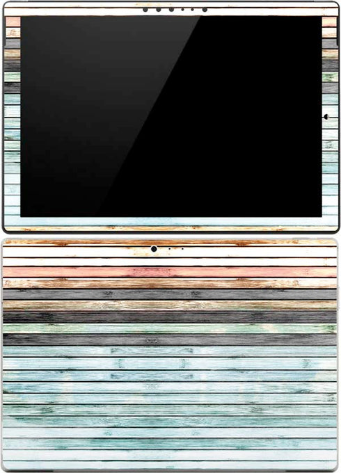 Wooden Stripes Surface Pro 4 Skin