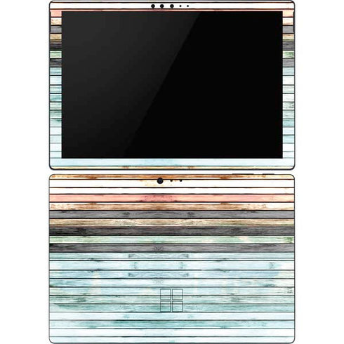 Wooden Stripes Surface Pro 6 Skin