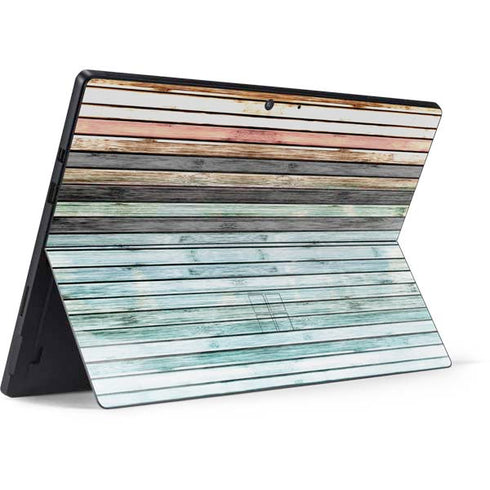 Wooden Stripes Surface Pro 7 Skin