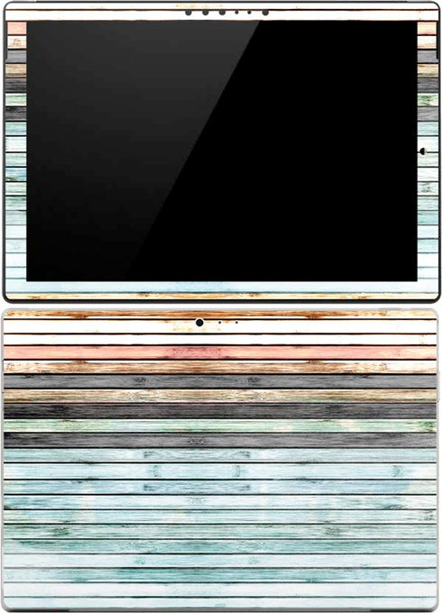 Wooden Stripes Surface Pro (2017) Skin
