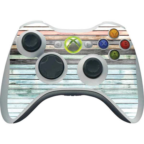 Wooden Stripes Xbox 360 Wireless Controller Skin