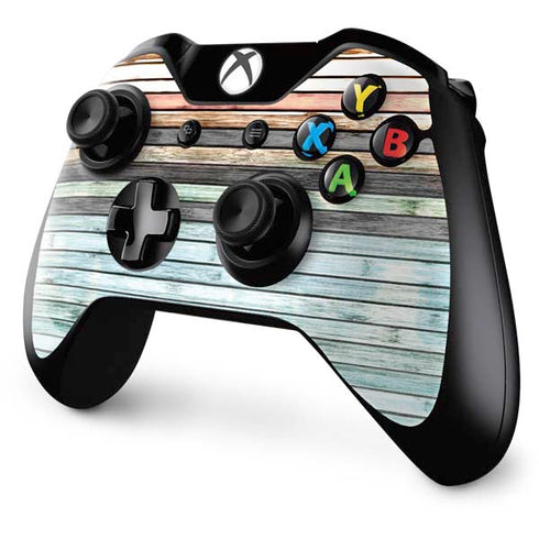 Wooden Stripes Xbox One Controller Skin