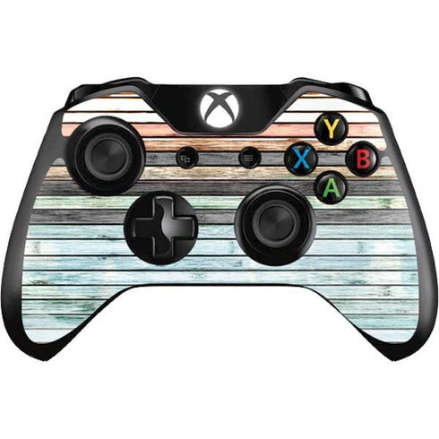 Wooden Stripes Xbox One Controller Skin
