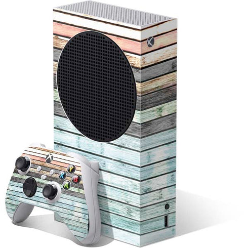 Wooden Stripes Xbox Series S Bundle Skin