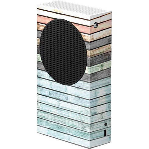 Wooden Stripes Xbox Series S Console Skin