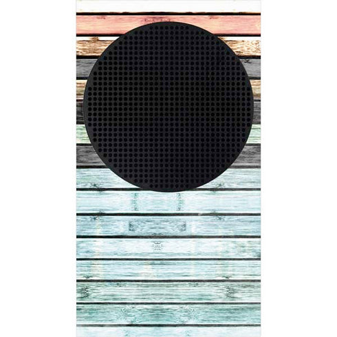 Wooden Stripes Xbox Series S Console Skin