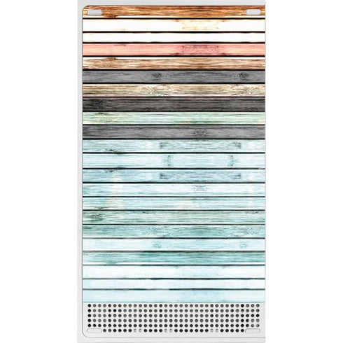 Wooden Stripes Xbox Series S Console Skin