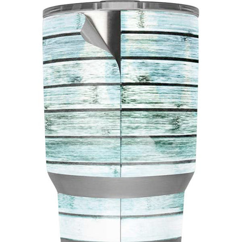 Wooden Stripes Yeti 20oz Tumbler Skin