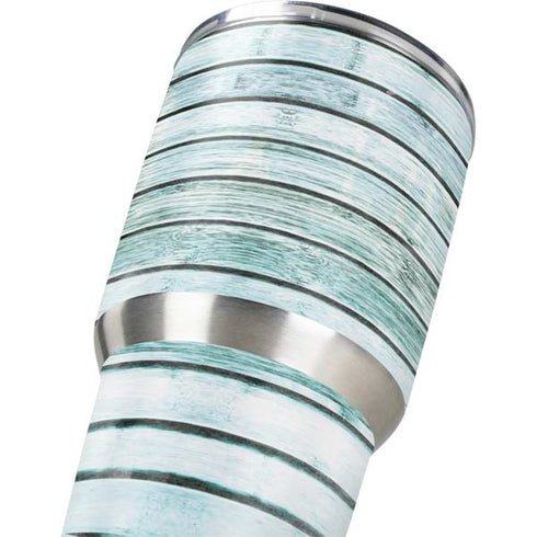 Wooden Stripes Yeti 30oz Rambler Tumbler Skin