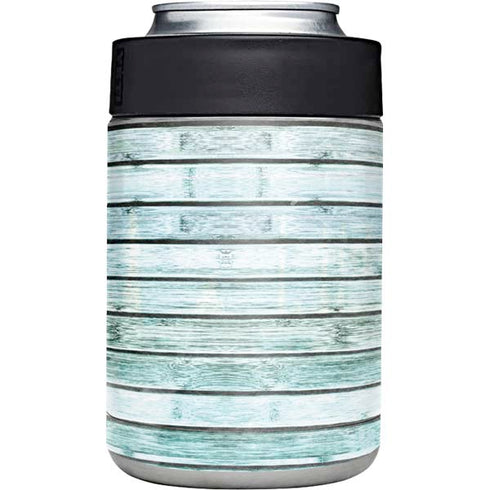 Wooden Stripes Yeti Colster Can Insulator Skin
