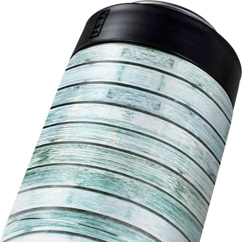Wooden Stripes Yeti Colster Can Insulator Skin