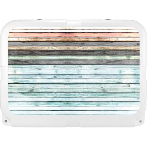 Wooden Stripes YETI Tundra 35 Hard Cooler Skin