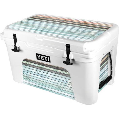 Wooden Stripes YETI Tundra 45 Hard Cooler Skin