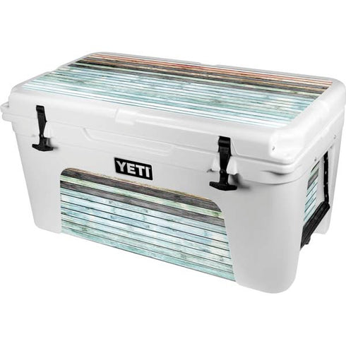 Wooden Stripes YETI Tundra 65 Hard Cooler Skin