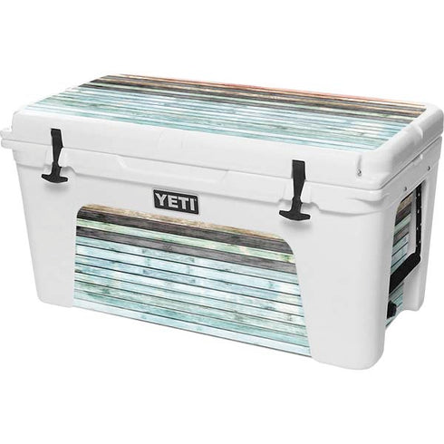 Wooden Stripes YETI Tundra 75 Hard Cooler Skin
