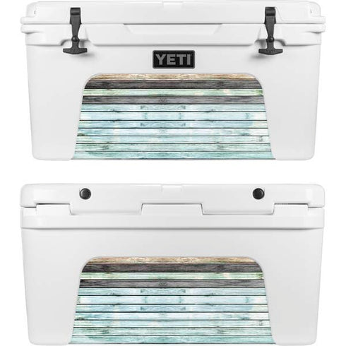 Wooden Stripes YETI Tundra 75 Hard Cooler Skin