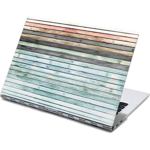 Wooden Stripes Yoga 910 2-in-1 14in Touch-Screen Skin