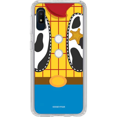 Disney Toy Story Woody Apparel Galaxy A10e Clear Case