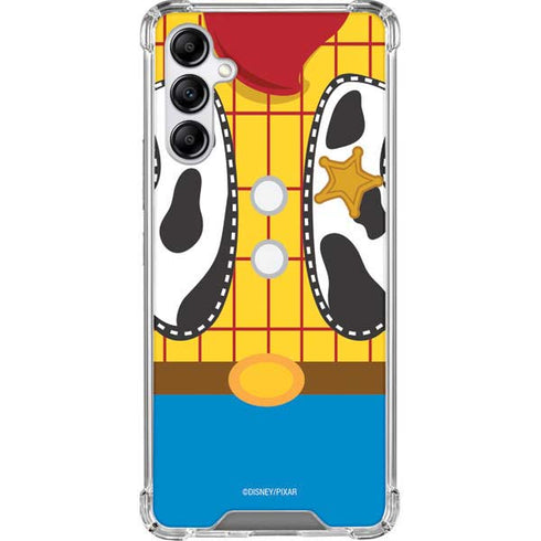 Disney Toy Story Woody Apparel Galaxy A14 5G Clear Case