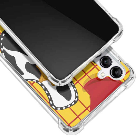 Disney Toy Story Woody Apparel Galaxy A14 5G Clear Case