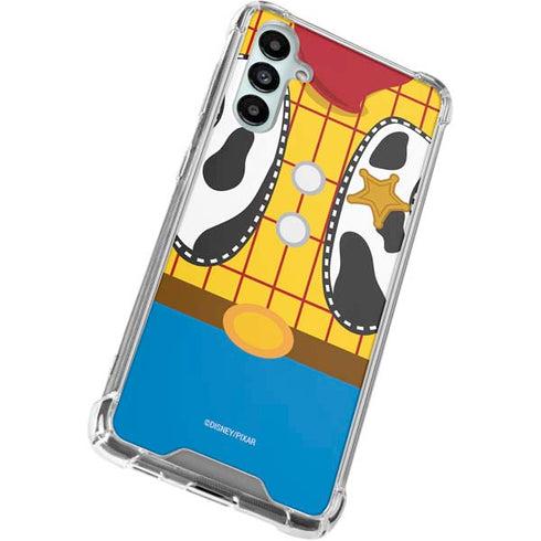 Disney Toy Story Woody Apparel Galaxy A15 5G Clear Case