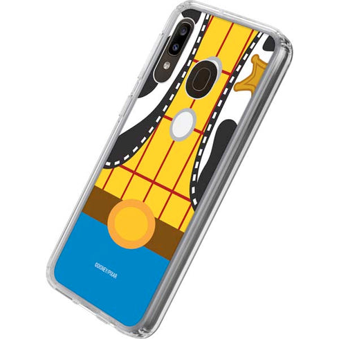 Disney Toy Story Woody Apparel Galaxy A20 Clear Case