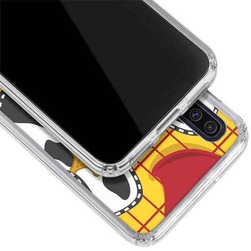 Disney Toy Story Woody Apparel Galaxy A50 Clear Case