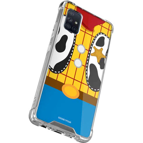 Disney Toy Story Woody Apparel Galaxy A51 5G Clear Case