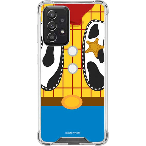 Disney Toy Story Woody Apparel Galaxy A52 5G Clear Case