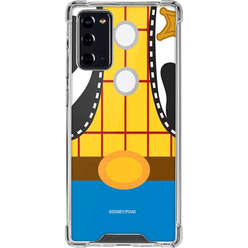 Disney Toy Story Woody Apparel Galaxy Note20 5G Clear Case