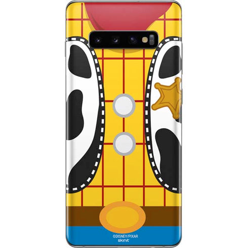 Disney Toy Story Woody Apparel Galaxy S10 Plus Skin