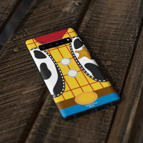 Disney Toy Story Woody Apparel Galaxy S10 Plus Skin