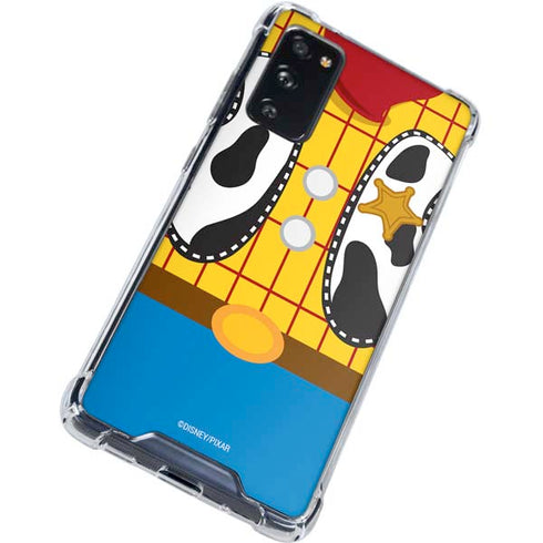 Disney Toy Story Woody Apparel Galaxy S20 FE Clear Case
