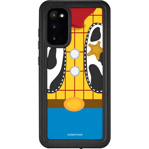 Disney Toy Story Woody Apparel Galaxy S20 Waterproof Case