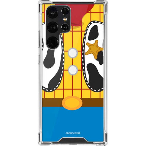 Disney Toy Story Woody Apparel Galaxy S22 Ultra Clear Case