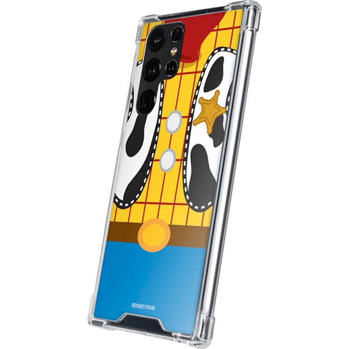 Disney Toy Story Woody Apparel Galaxy S22 Ultra Clear Case
