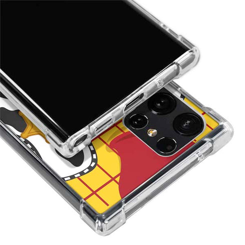 Disney Toy Story Woody Apparel Galaxy S22 Ultra Clear Case