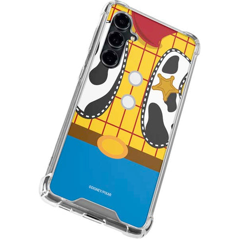 Disney Toy Story Woody Apparel Galaxy S23 FE Clear Case