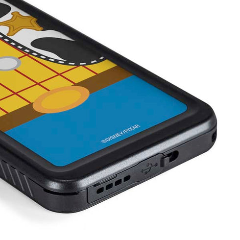 Disney Toy Story Woody Apparel Galaxy S23 Waterproof Case