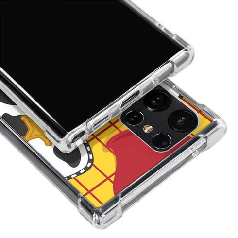 Disney Toy Story Woody Apparel Galaxy S24 Ultra Clear Case