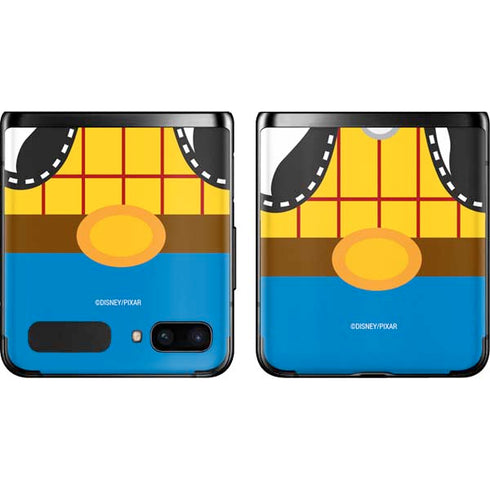 Disney Toy Story Woody Apparel Galaxy Z Flip Skin