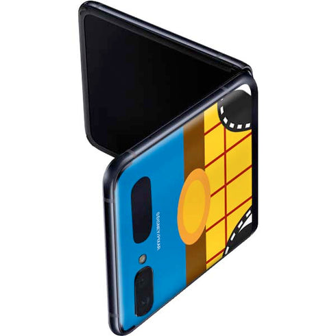 Disney Toy Story Woody Apparel Galaxy Z Flip Skin