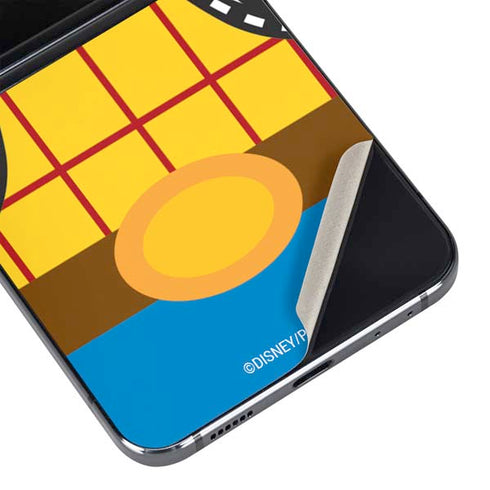 Disney Toy Story Woody Apparel Galaxy Z Flip5 5G Skin
