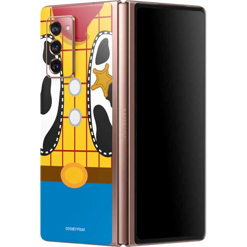 Disney Toy Story Woody Apparel Galaxy Z Fold2 5G Skin