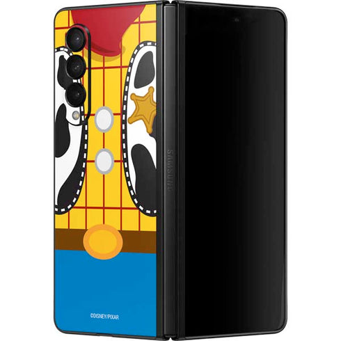 Disney Toy Story Woody Apparel Galaxy Z Fold3 5G Skin