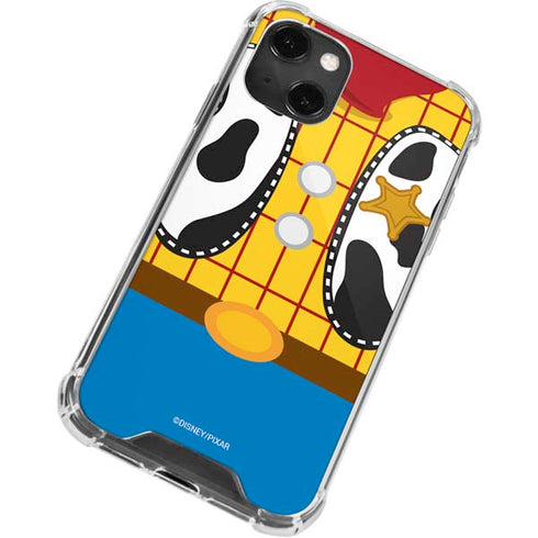 Disney Toy Story Woody Apparel iPhone 14 Plus Clear Case