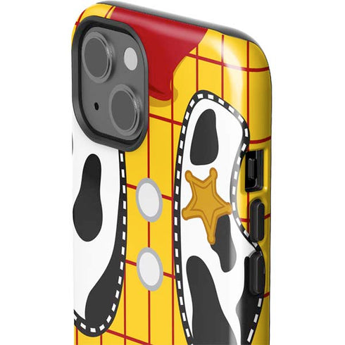 Disney Toy Story Woody Apparel iPhone 15 Impact Case