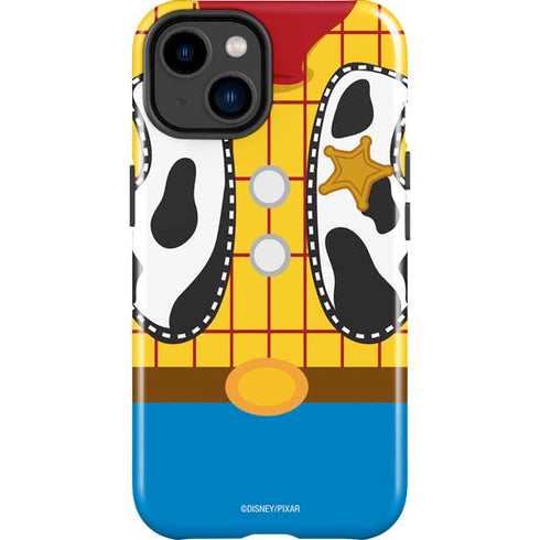 Disney Toy Story Woody Apparel iPhone 14 Plus Impact Case